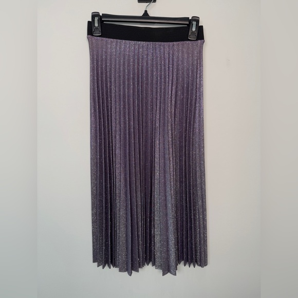 Bershka Dresses & Skirts - Bershka Shimmering Purple Maxi Skirt